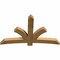 Ekena Millwork Davenport Rough Sawn Timber Gable Bracket, Western Red Cedar, 72"W x 45"H x 4"D x 6"F, 15/12 Pitch GBW072X45X0406DAV00RWR - alternate 2